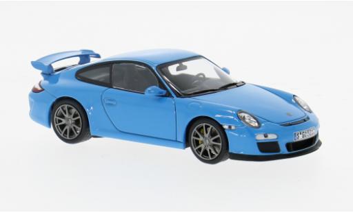 Porsche 997 GT3 1/43 Minichamps 911 blau 2009 Sport Auto Collection 1:43 diecast model cars