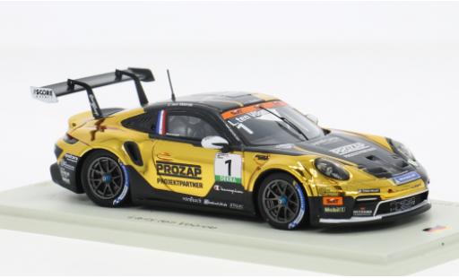 Porsche 911 1/43 Spark GT3 Carrera Cup Deutschland 2024 #1 L.ten Voorde 1:43 diecast model cars