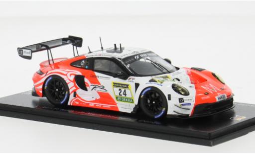 Diecast model cars Porsche 992 GT3 R 1/43 Spark 911 ( #24 1:43 Porsche 992 GT3 R 1/43 Spark 911 ( #24 1:43 diecast model cars