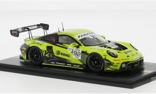Diecast model cars Porsche 992 GT3 R 1/43 Spark 911 ( #92 1:43 Porsche 992 GT3 R 1/43 Spark 911 ( #92 1:43 diecast model cars