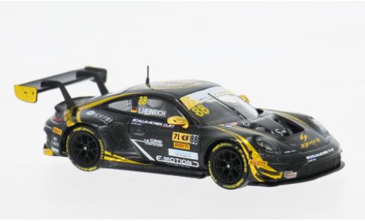 Porsche 992 GT3 R 1/64 Spark 911  Fia GT World Cup GT Cup Macau 2024 #88 L.Heinrich 1:64