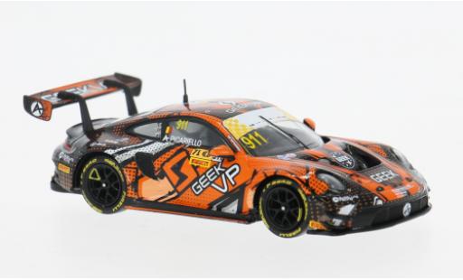 Porsche 992 GT3 R 1/64 Spark 911  Fia GT World Cup GT Cup Macau 2024 #911 A.Picariello 1:64 diecast model cars