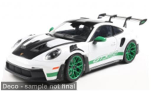 Porsche 911 1/18 Solido GT3 RS weiss/gr&uuml;n 2024 1:18