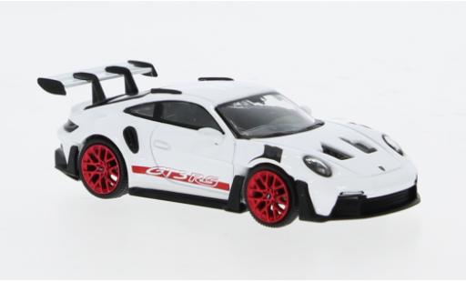 Diecast model cars Porsche 911 1/64 Mini GT GT3 RS weiss 1:64 Porsche 911 1/64 Mini GT GT3 RS weiss 1:64 diecast model cars