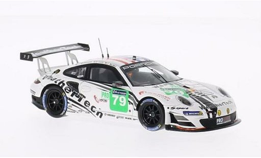 Porsche 911 GT3 1/43 Spark R No.79 Prospeed Competition 24h Le Mans 2014 /J.Bleekemolen diecast model cars