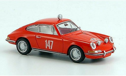 Porsche 911 Base 1/87 Brekina No.147 Rally Monte Carlo 1965 diecast model cars
