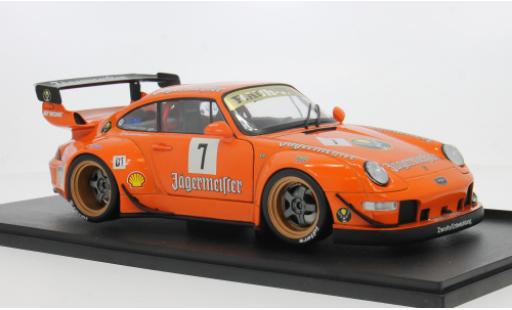 Porsche 911 1/18 Solido RWB Body Kit J&auml;germeister 1:18 diecast model cars