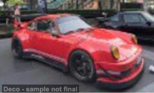 Porsche 911 1/43 Solido RWB Body Kit rot 1:43 diecast model cars