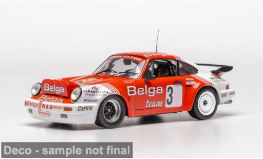 Porsche 930 1/43 IXO 911 SC/RS Circuit des Ardennes 1985 #3 R.Droogmans/R.Joosten 1:43 diecast model cars