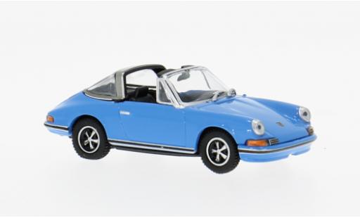 Porsche 911 1/87 Minichamps Targa blau 1972 1:87 diecast model cars