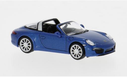 Diecast model cars Porsche 911 1/87 Minichamps Targa blau 1:87 Porsche 911 1/87 Minichamps Targa blau 1:87 diecast model cars