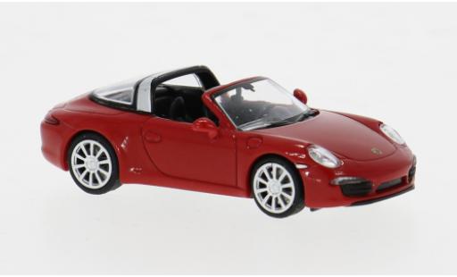 Diecast model cars Porsche 911 1/87 Minichamps Targa rot 1:87 Porsche 911 1/87 Minichamps Targa rot 1:87 diecast model cars