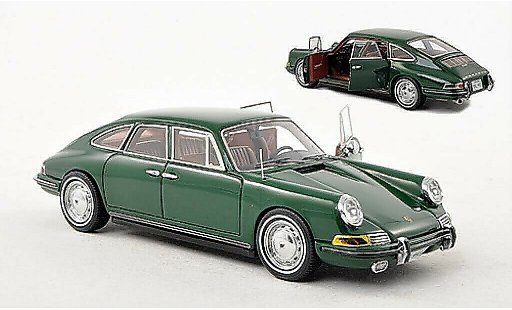 Porsche 911 T 1/43 Matrix Troutman & Barnes 4-Door Sedan green 1967 diecast model cars
