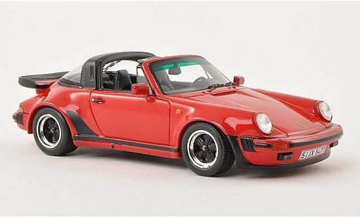 Porsche 911 Turbo 1/43 Spark 3.3 Targa red 1989 diecast model cars