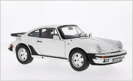 Porsche 911 Turbo 1/18 Norev 33 white 1977 diecast model cars