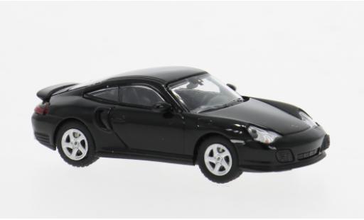 Porsche 996 Turbo 1/87 Minichamps 911 schwarz 2000 1:87 diecast model cars