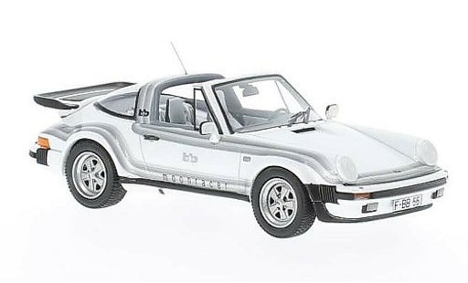 Porsche 911 Turbo 1/43 Neo Targa B&B Tuning Moonracer white with Dekor 1982 diecast model cars