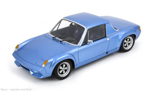 Porsche 916 1/18 Schuco Chassis 17 blau 1972 1:18 diecast model cars