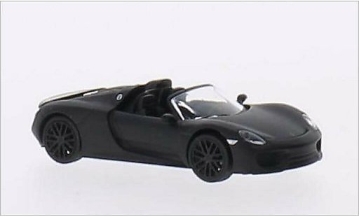 Porsche 918 Base 1/87 Schuco Spyder matt-black diecast model cars
