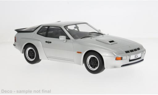 Diecast model cars Porsche 924 Carrera GT silber 1981 1/18 MCG