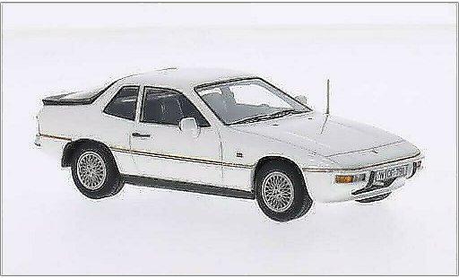 Porsche 924 Base 1/43 Kess Le Mans white 1980 diecast model cars