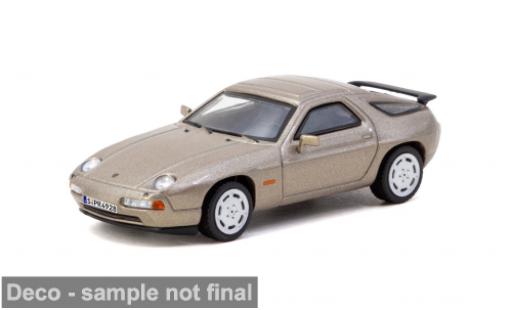 Porsche 928 1/64 Tarmac Works S beige 1992 1:64 diecast model cars