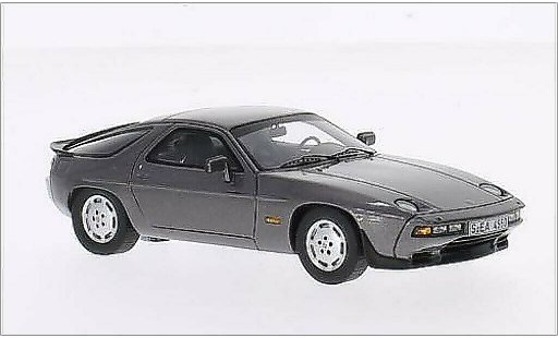 Porsche 928 S 1/43 Spark S metallic grey 1980 diecast model cars
