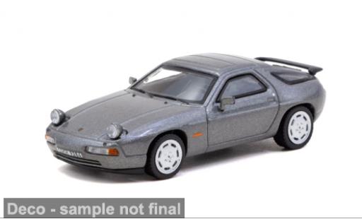 Diecast model cars Porsche 928 S4 grau 1992 1/64 Tarmac Works