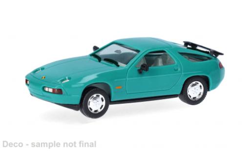 Porsche 928 1/87 Herpa S4 t&uuml;rkis 1:87 diecast model cars