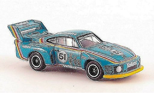 Porsche 935 Base 1/87 Bub Flatnose No.51 Vaillant diecast model cars