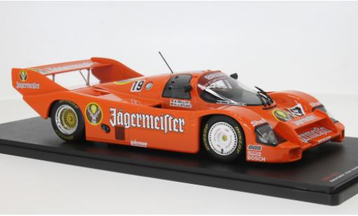 Porsche 956 1984 1/18 Werk83 K 1000 Km Imola J&auml;germeister #19 S.Bellof/H-J.Stuck 1:18 diecast model cars