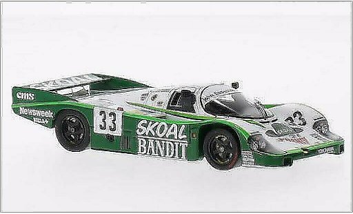 Porsche 956 1984 1/43 Spark RHD No.33 John Fitzpatrick Racing Skoal Bandit 24h Le Mans /S.van diecast model cars