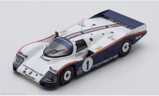Porsche 962 1986 1/43 Spark C 2.6L Turbo 24h Le Mans #1 H-J.Stuck/D.Bell 1:43 diecast model cars