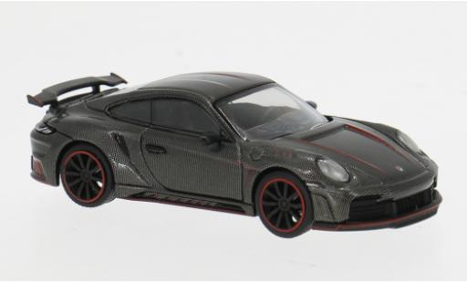 Porsche 992 S 1/64 Pop Race tinger GTR carbon/rot 1:64 diecast model cars