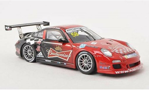 Porsche 911 GT3 CUP 1/43 Spark No.58 Budweiser Carrera Asia 2013 diecast model cars