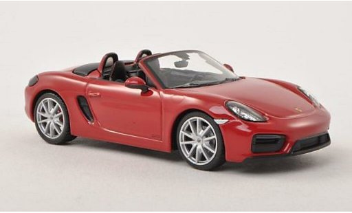 Porsche 718 GTS 1/43 Minichamps (981) red diecast model cars