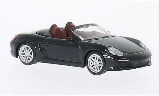 Porsche 718 S 1/64 Schuco (981) black diecast model cars