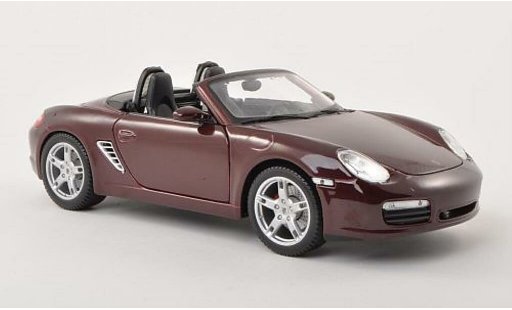 Porsche 718 S 1/18 Maisto red 2005 diecast model cars