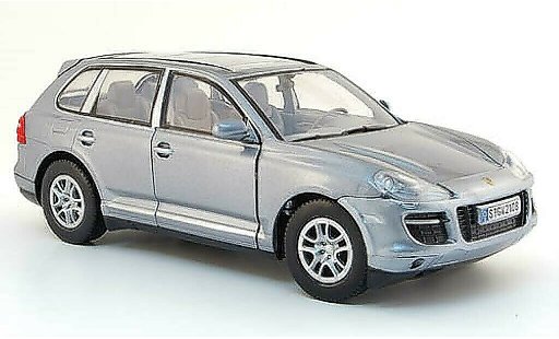 Porsche Cayenne Base 1/24 Motormax grey with Glasroof diecast model cars