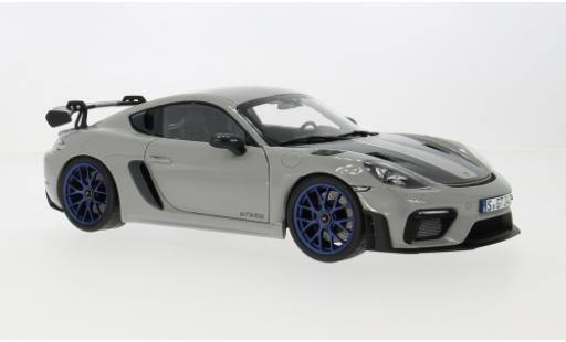 Porsche Cayman GT4 1/18 Norev RS W grau 2023 1:18 diecast model cars