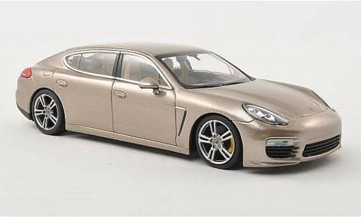Porsche Panamera Turbo S 1/43 Minichamps Executive beige 2013 diecast model cars