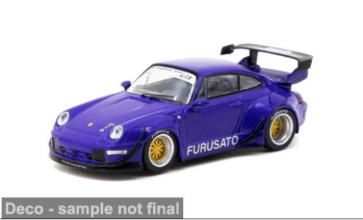 Porsche 993 RWB 1/64 Tarmac Works violett 2024 Furusato 1:64 diecast model cars