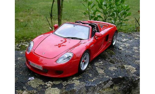 Porsche Carrera GT Base 1/18 Maisto red diecast model cars