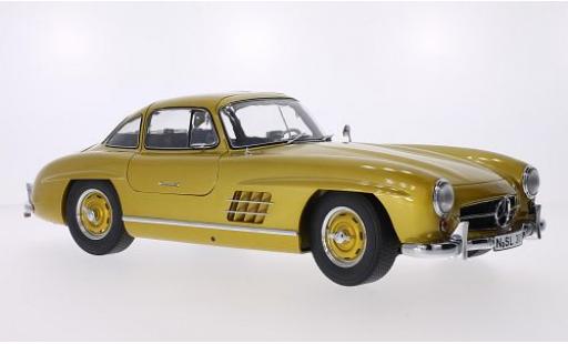 Mercedes 300 1/12 Premium ClassiXXs SL (W198) gold diecast model cars