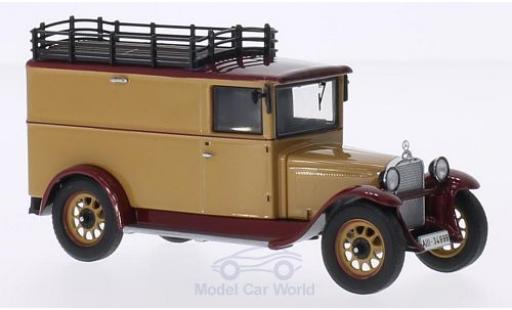 Diecast model cars Mercedes L1000 1/43 Premium ClassiXXs Express Kasten brown mit Gepäckträger Mercedes L1000 1/43 Premium ClassiXXs Express Kasten brown mit Gepäckträger diecast model cars