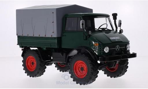 Diecast model cars Mercedes Unimog 1/18 Premium ClassiXXs 406 green mit Plane Mercedes Unimog 1/18 Premium ClassiXXs 406 green mit Plane diecast model cars