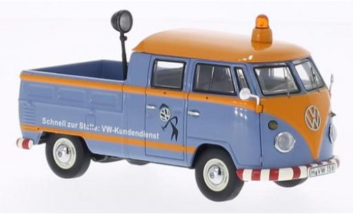 Diecast model cars Volkswagen T1 1/43 Premium ClassiXXs cabine double VW-Service clients Volkswagen T1 1/43 Premium ClassiXXs cabine double VW-Service clients diecast model cars