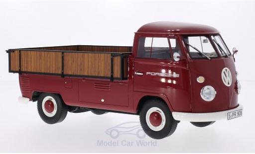 Diecast model cars Volkswagen T1 A 1/18 Premium ClassiXXs Großraumpritsche Porsche 1965 Volkswagen T1 A 1/18 Premium ClassiXXs Großraumpritsche Porsche 1965 diecast model cars