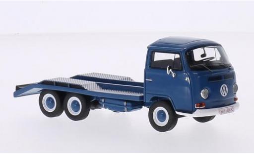 Diecast model cars Volkswagen T2 1/43 Premium ClassiXXs a Autotransporter blue Volkswagen T2 1/43 Premium ClassiXXs a Autotransporter blue diecast model cars