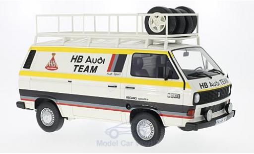 Diecast model cars Volkswagen T3 B 1/18 Premium ClassiXXs HB Audi Team 1980 Kastenwagen Volkswagen T3 B 1/18 Premium ClassiXXs HB Audi Team 1980 Kastenwagen diecast model cars